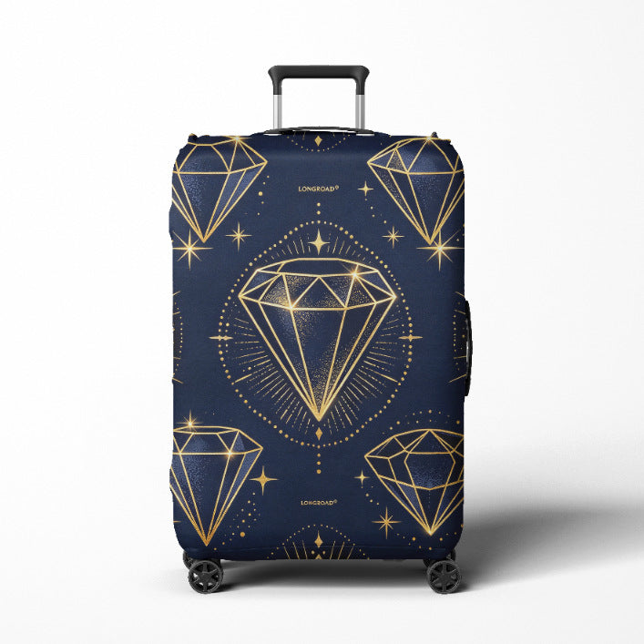 Women's suitcase cover in elegant vintage design Kalsten
