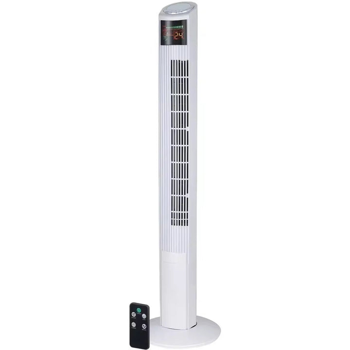 Cooling vertical oscillating tower fan with digital LED display and remote control Kalsten
