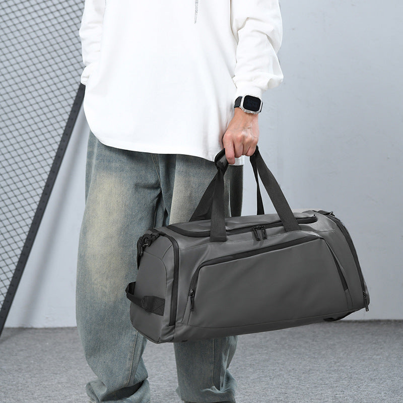 Sporty Duffle Bag With Spacious Main Compartment And Durable Material Kalsten