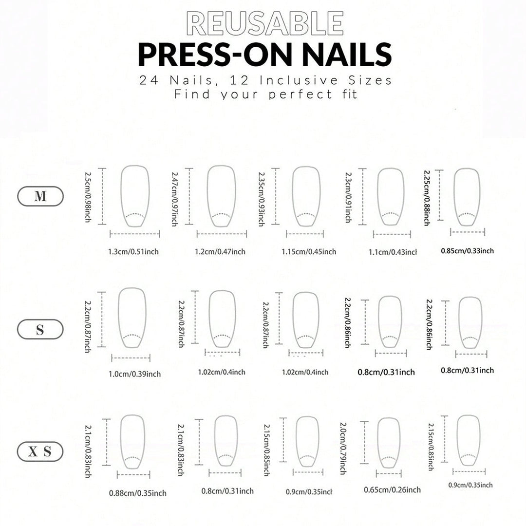 Halloween-Themed Press-On Nail Tips Kalsten