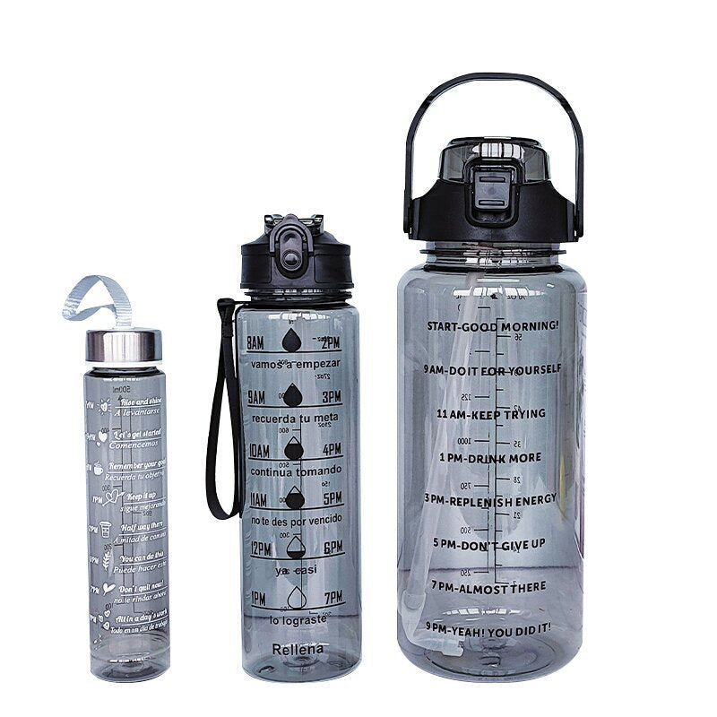 Women's Water Bottle with Motivational Print Kalsten