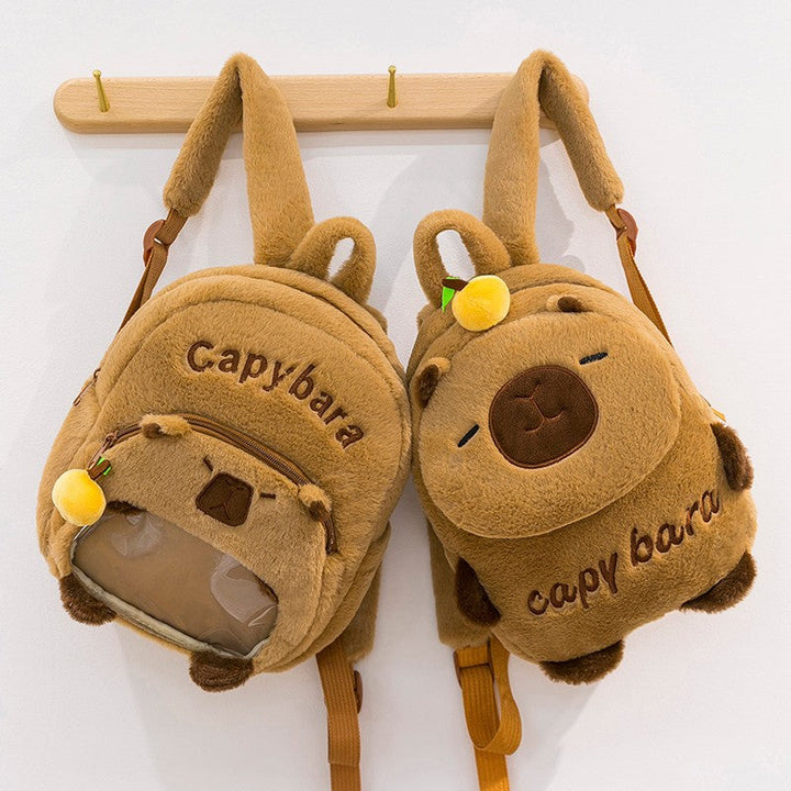 Plush Backpack in Capybara Design Kalsten