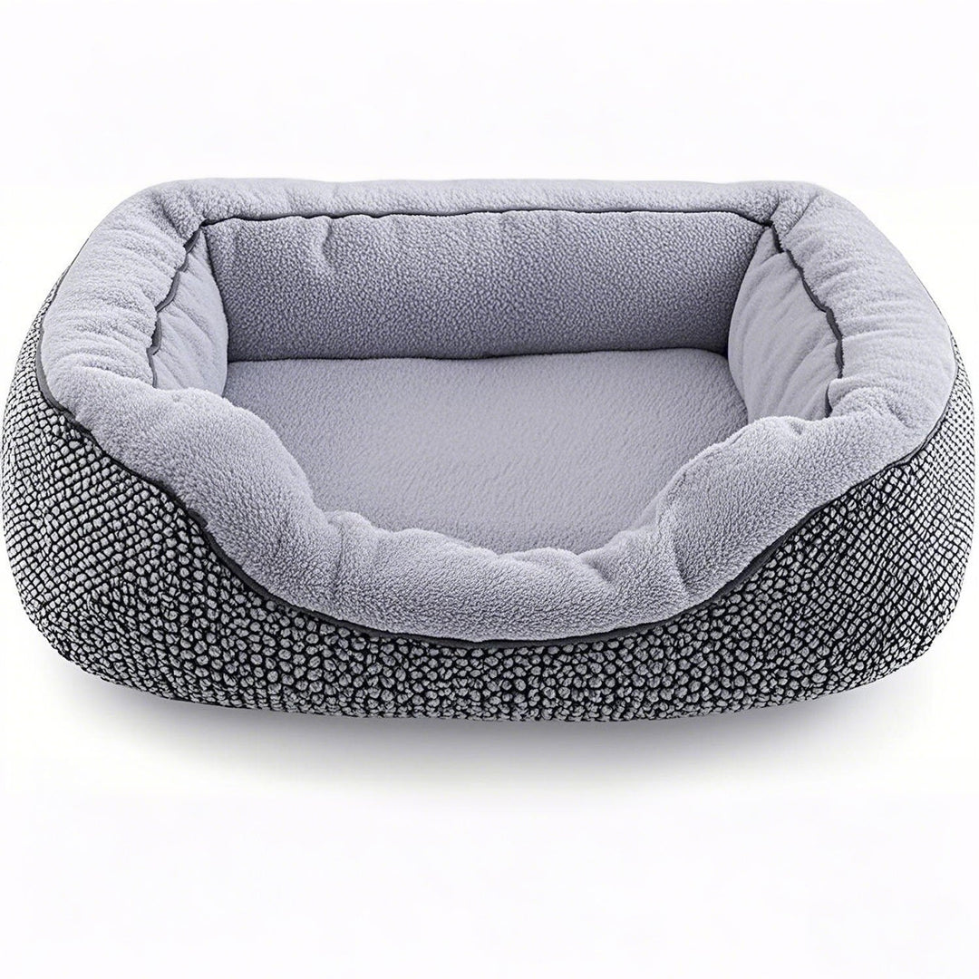 Cozy Bolstered Dog Bed