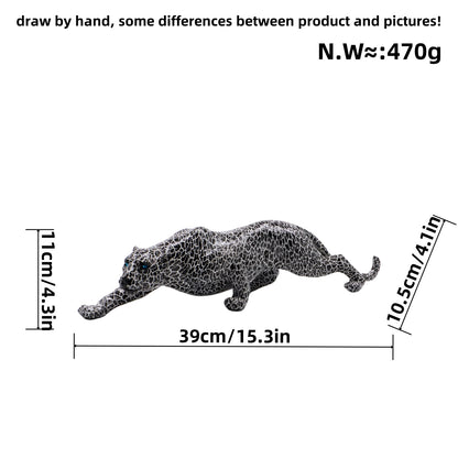 Artistic and colorful animal figure in panther shape Acalora