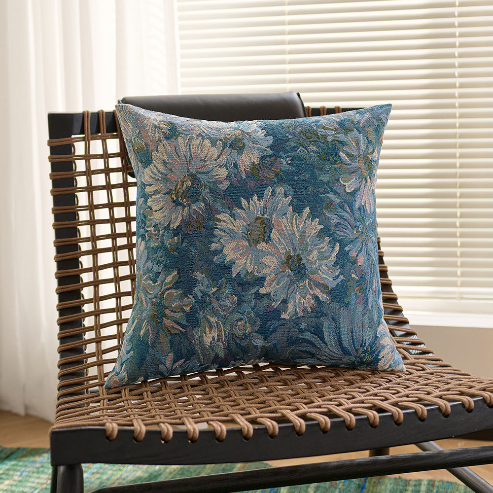 Decorative Floral Soft Throw Pillow