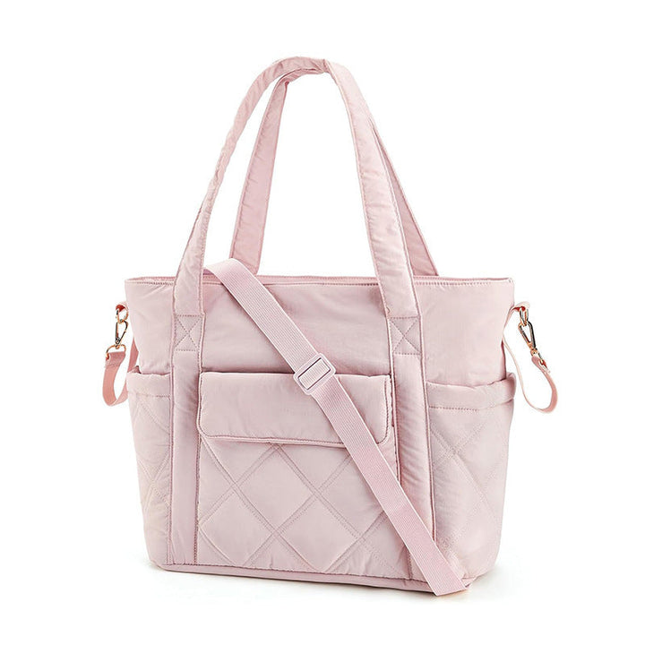 Elegant Quilted Tote Bag Kalsten