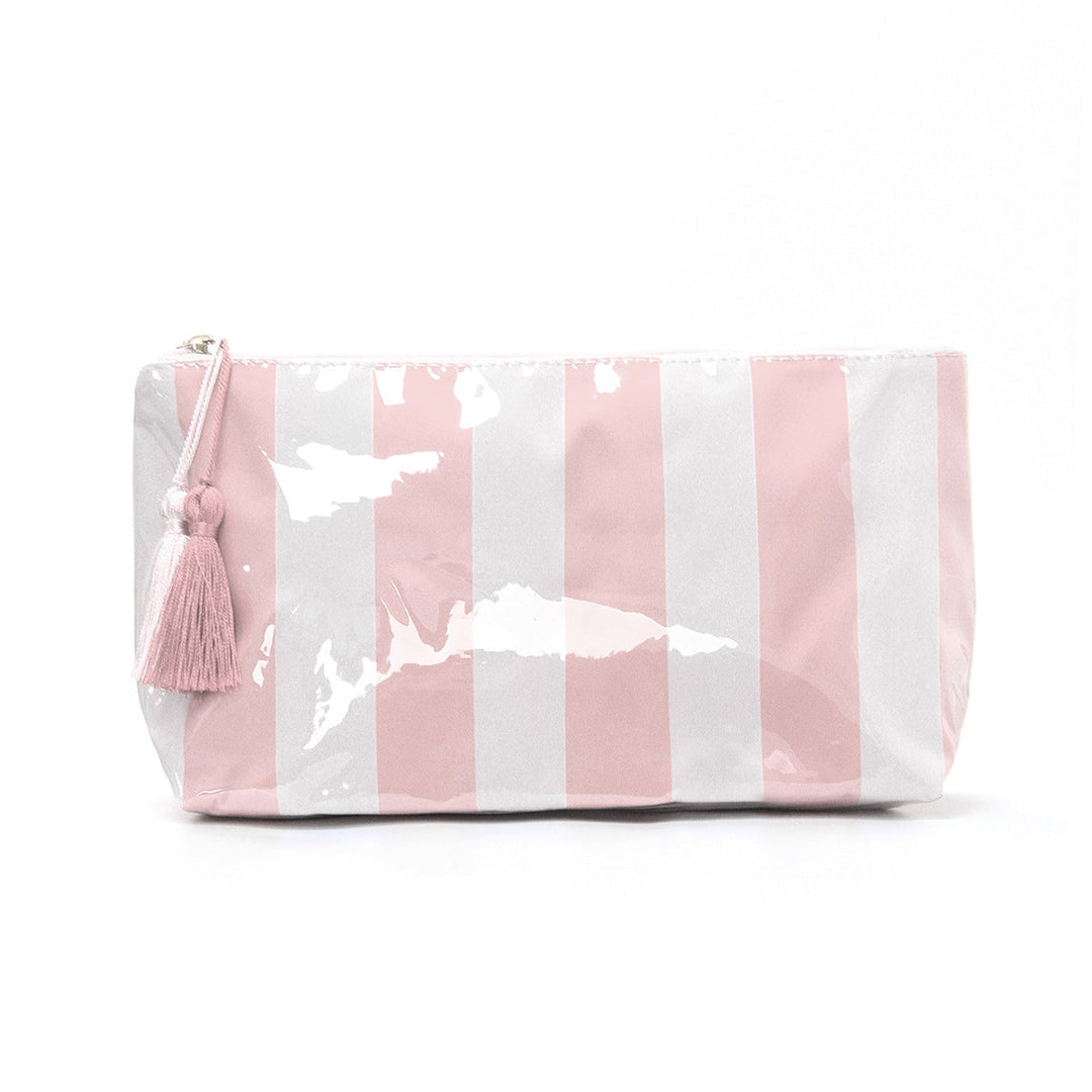 Cosmetic storage bag with water-repellent surface and tassel detail Kalsten