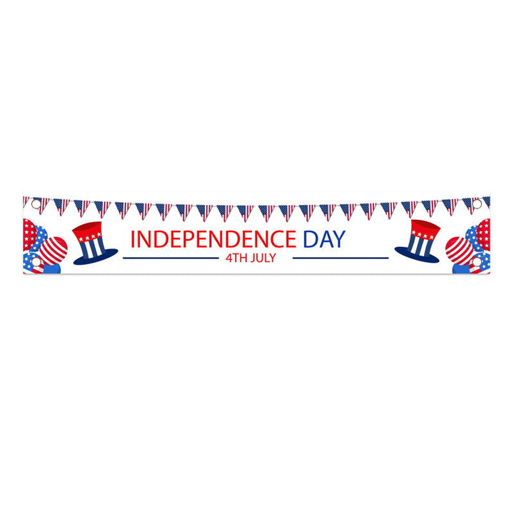 Unisex garden banner with patriotic design by Kalsten