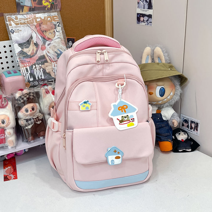Fun-Themed Cartoon School Backpack