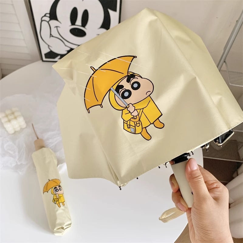 Women's folding umbrella with creative character design Kalsten