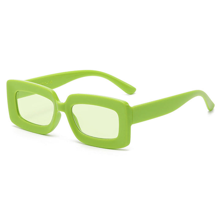 Women trendy square sunglasses with elegant plastic frame Kalsten