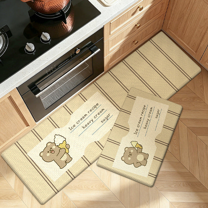 Playful Cartoon Kitchen Runner Mat Kalsten