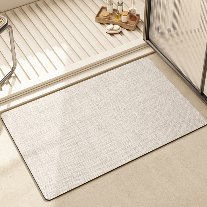 Modern Textured Bath Mat Kalsten