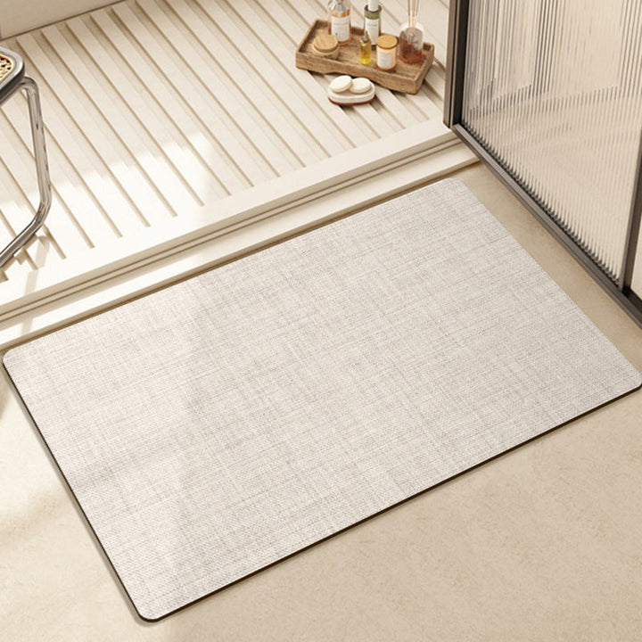 Modern Textured Bath Mat Kalsten