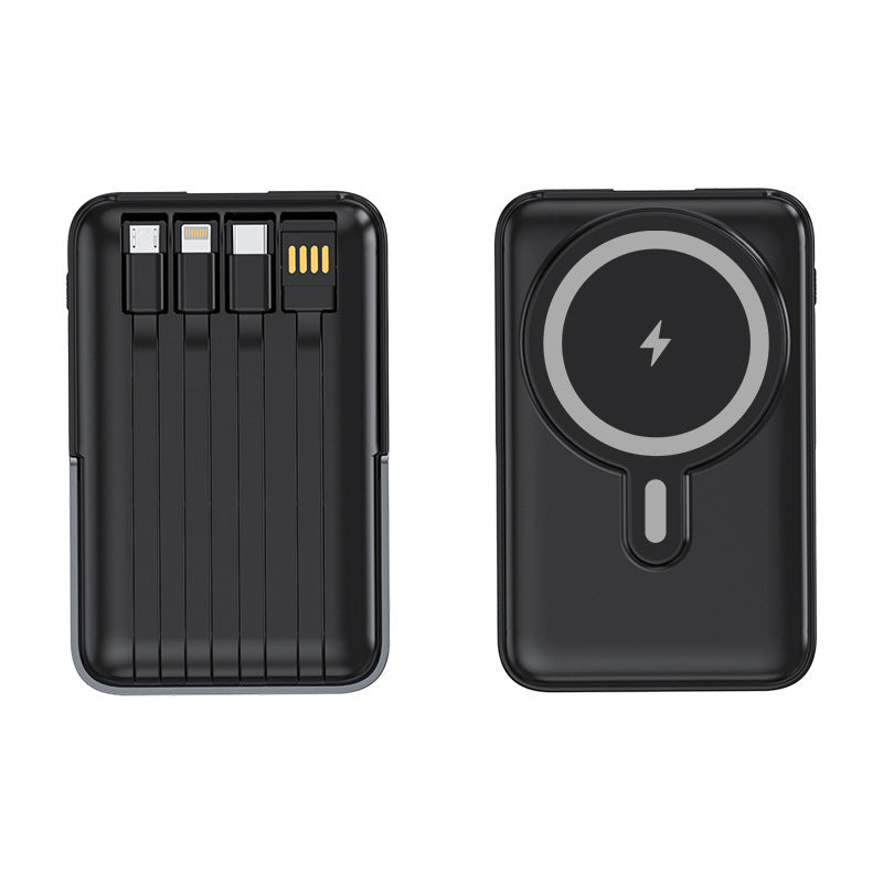 Portable power bank with multifunctional charging cables Kalsten