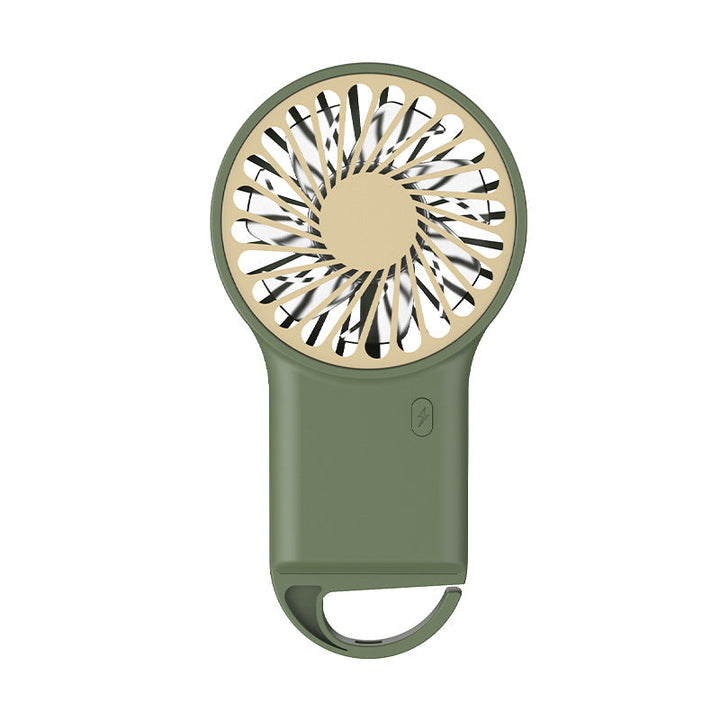 Ladies portable hand fan with ergonomic handle and variable wind strength Kalsten