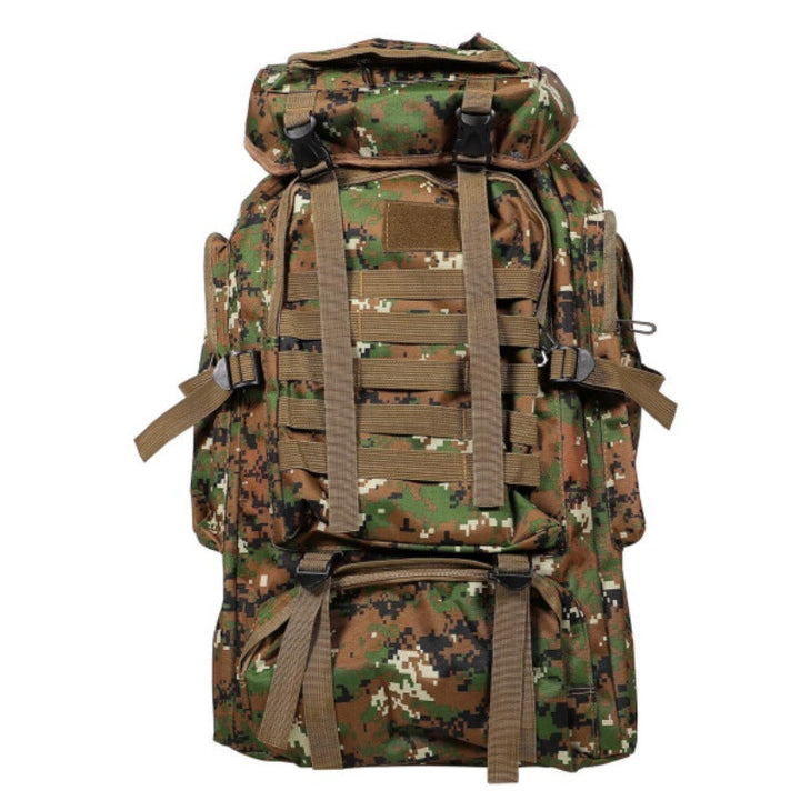 Tactical backpack with modular compartments and breathable back Kalsten