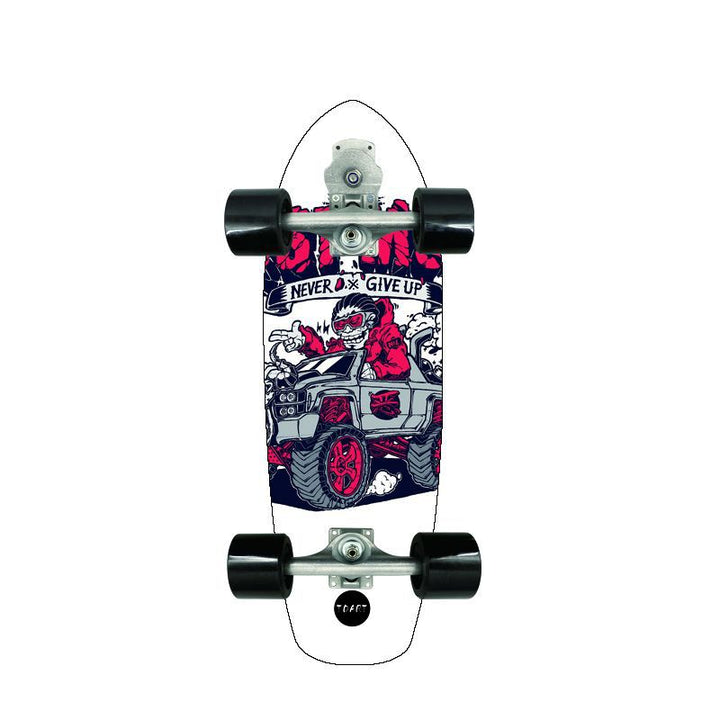 Retro-Inspired Mini Cruiser Skateboard Kalsten
