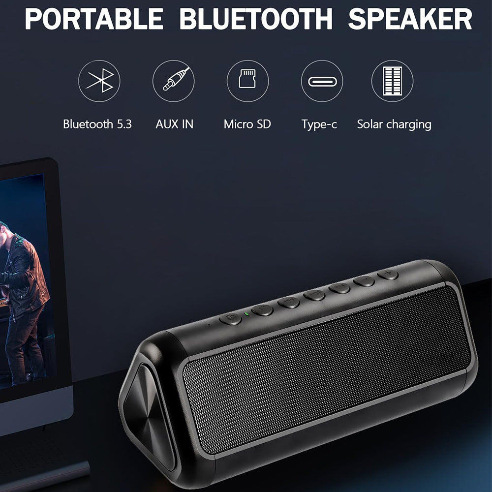 Portable Bluetooth speaker with solar charging function Kalsten