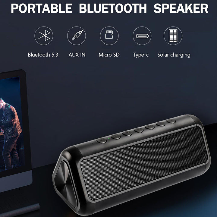 Portable Bluetooth speaker with solar charging function Kalsten