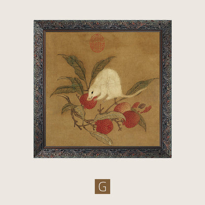 Vintage Botanical Framed Artwork