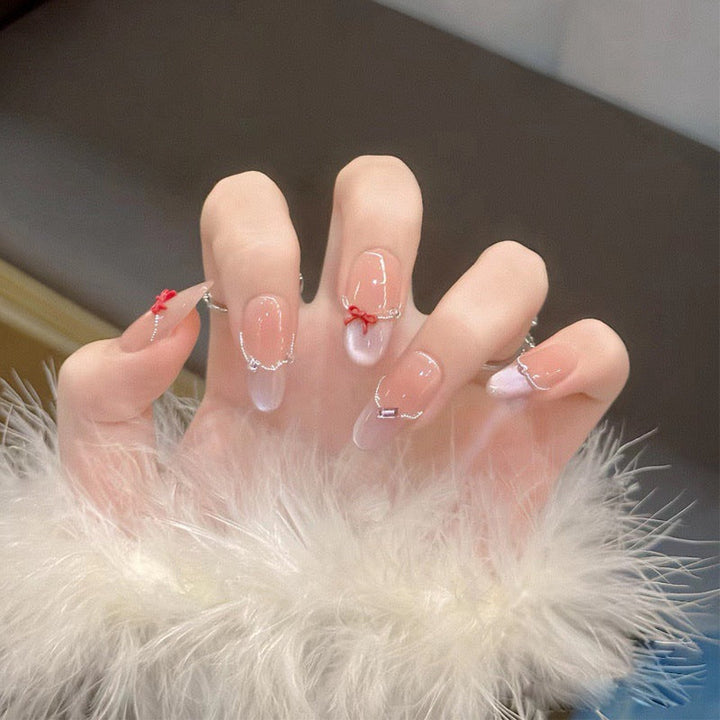 Artistic Ocean-Inspired Press-On Nail Design Kalsten
