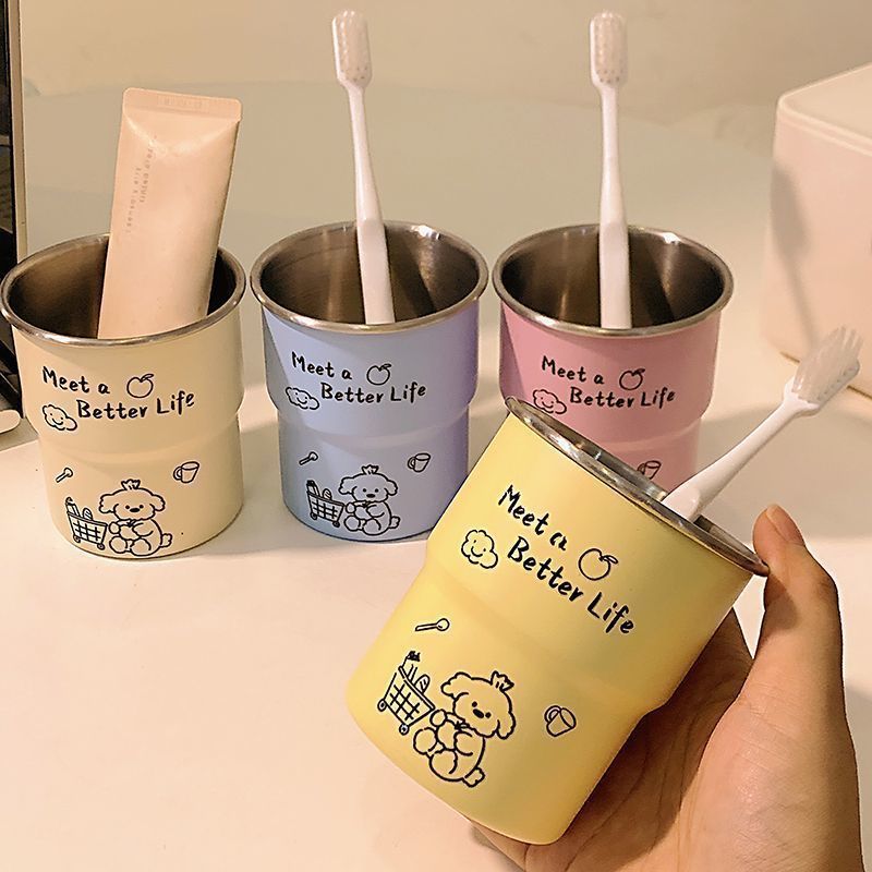 Toothbrush holder with humorous animal design Kalsten