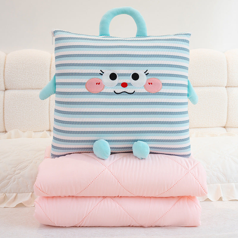 Cuddle pillow with lovable animal motif Kalsten