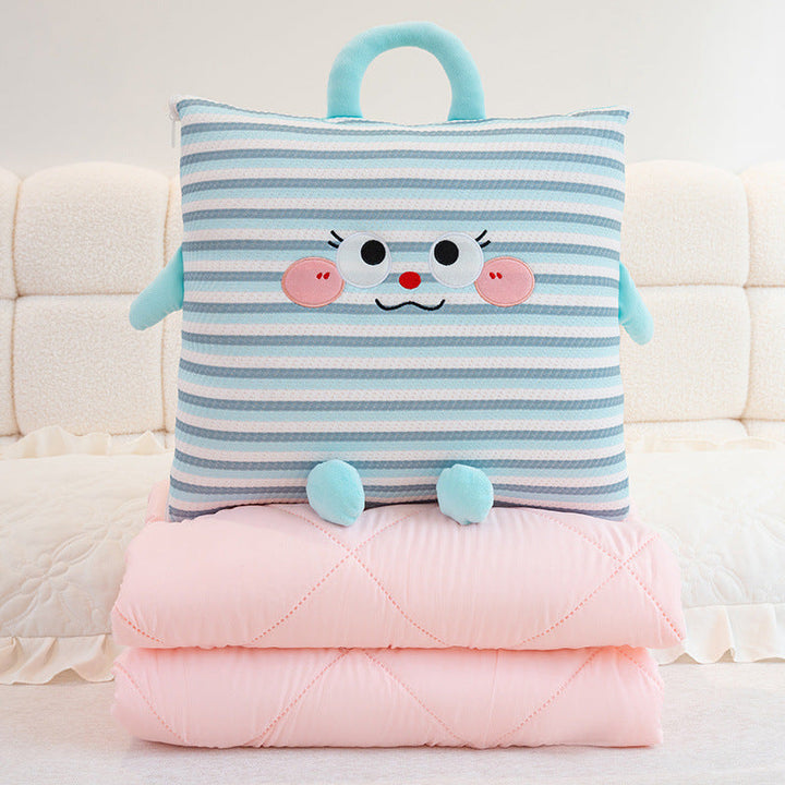 Cuddle pillow with lovable animal motif Kalsten