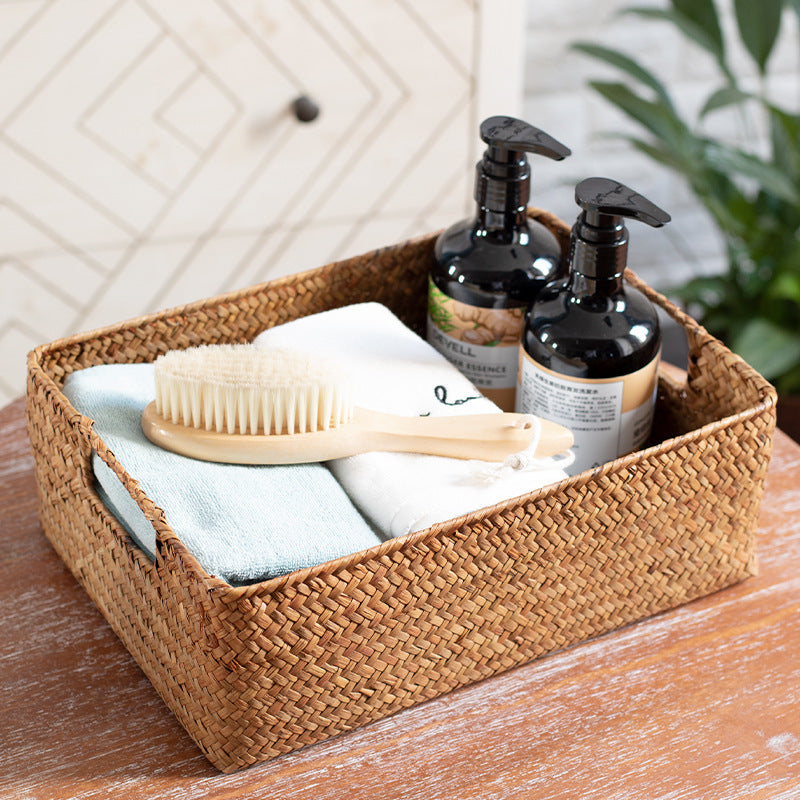 Natural Woven Storage Bin Kalsten