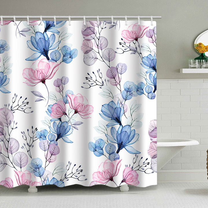 Floral Design Shower Curtain Kalsten