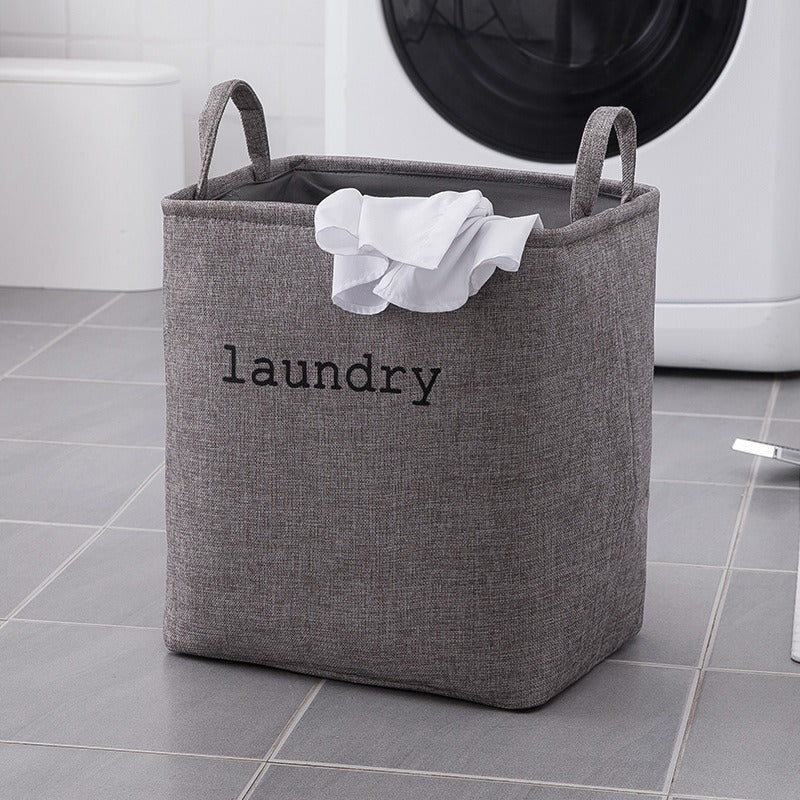 Laundry basket with practical carrying handle and modern design Kalsten