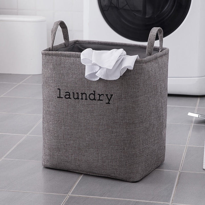Laundry basket with practical carrying handle and modern design Kalsten