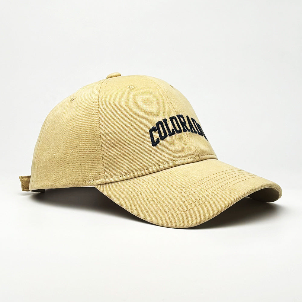 Women's fashionable cotton cap with embroidered lettering Kalsten
