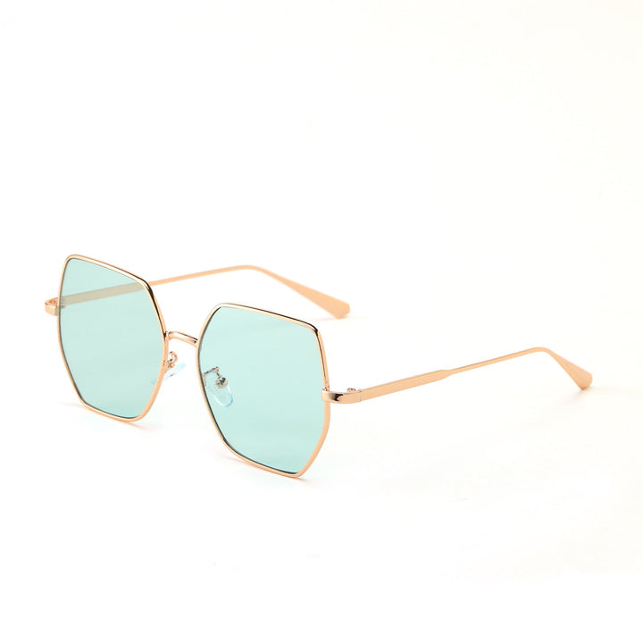Women fashionable hexagonal sunglasses with UV protection Kalsten