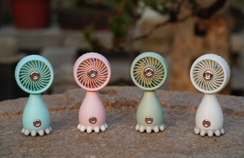Unisex Handheld Fan with Flexible Tilt Angle Kalsten