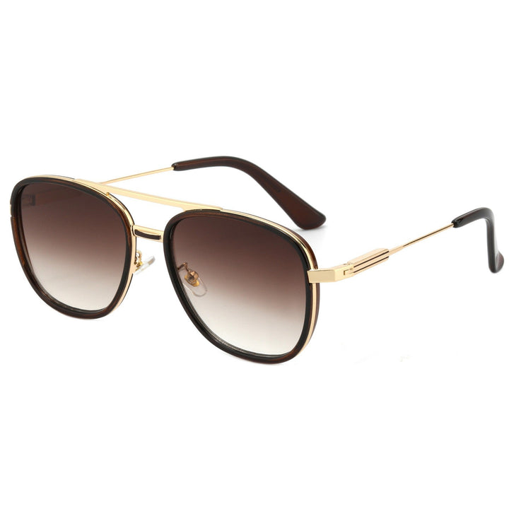 Ladies Elegant Pilot Sunglasses with High-Quality Lenses and Stylish Metal Frame Kalsten