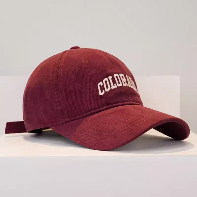 Men's Cotton Adjustable Embroidered Baseball Cap Kalsten
