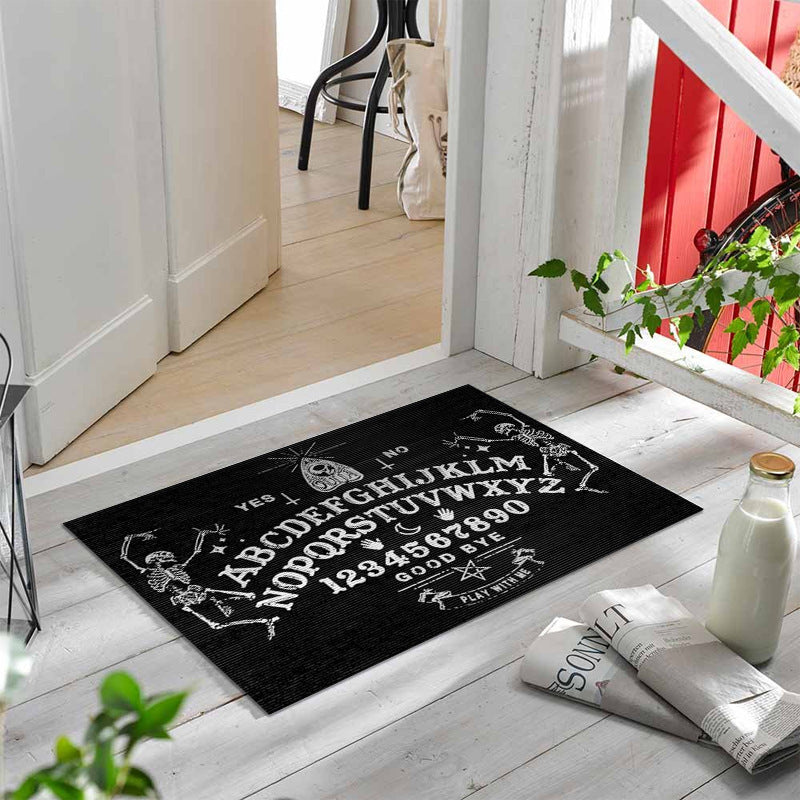 Artistic Ouija Board Welcome Mat Acalora