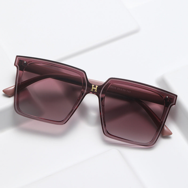 Women's square sunglasses with elegant gradient Kalsten