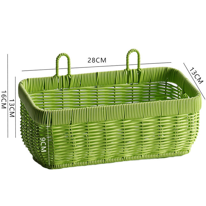 Handwoven Multi-Compartment Storage Basket Kalsten
