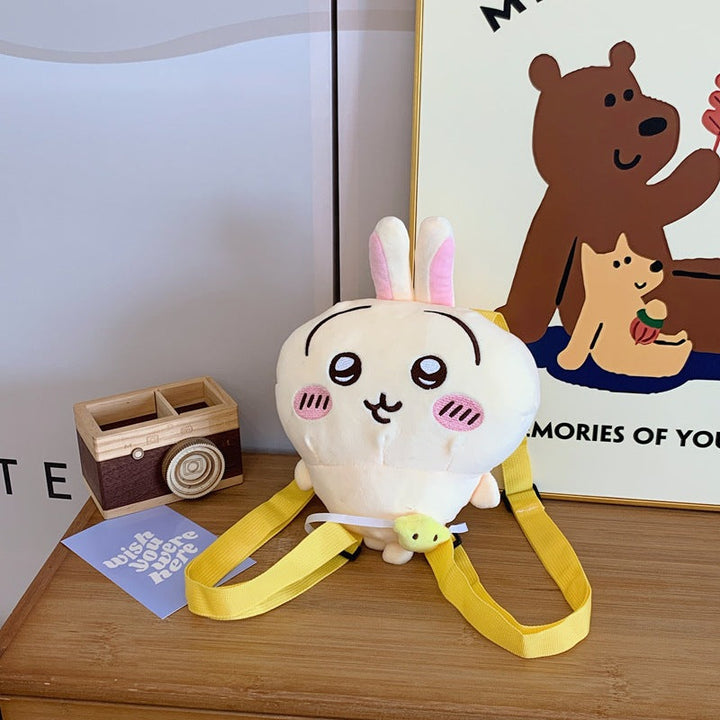 Cute Plush Bunny Backpack