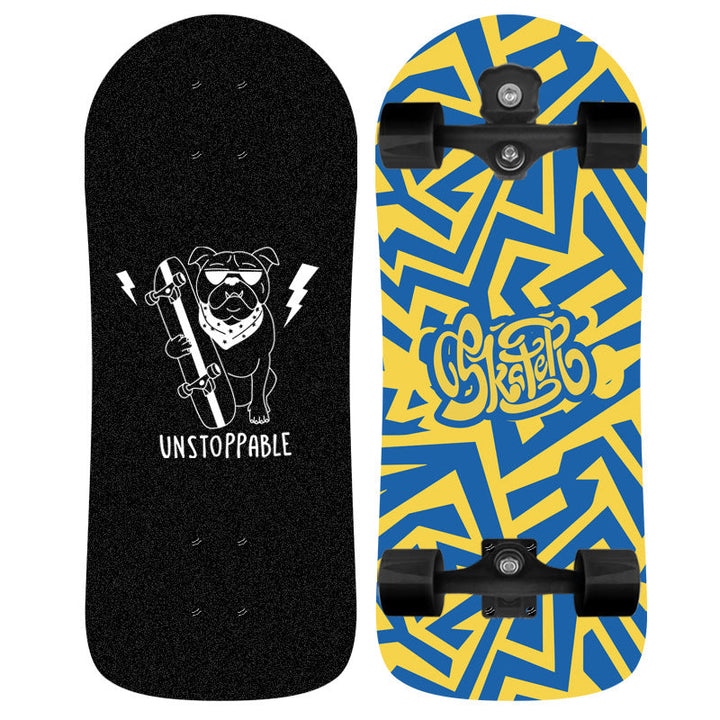Unicorn-Themed Graphic Skateboard Kalsten
