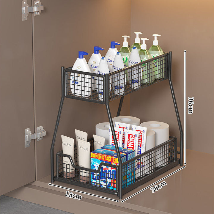 Two-Tier Wire Storage Organizer Kalsten