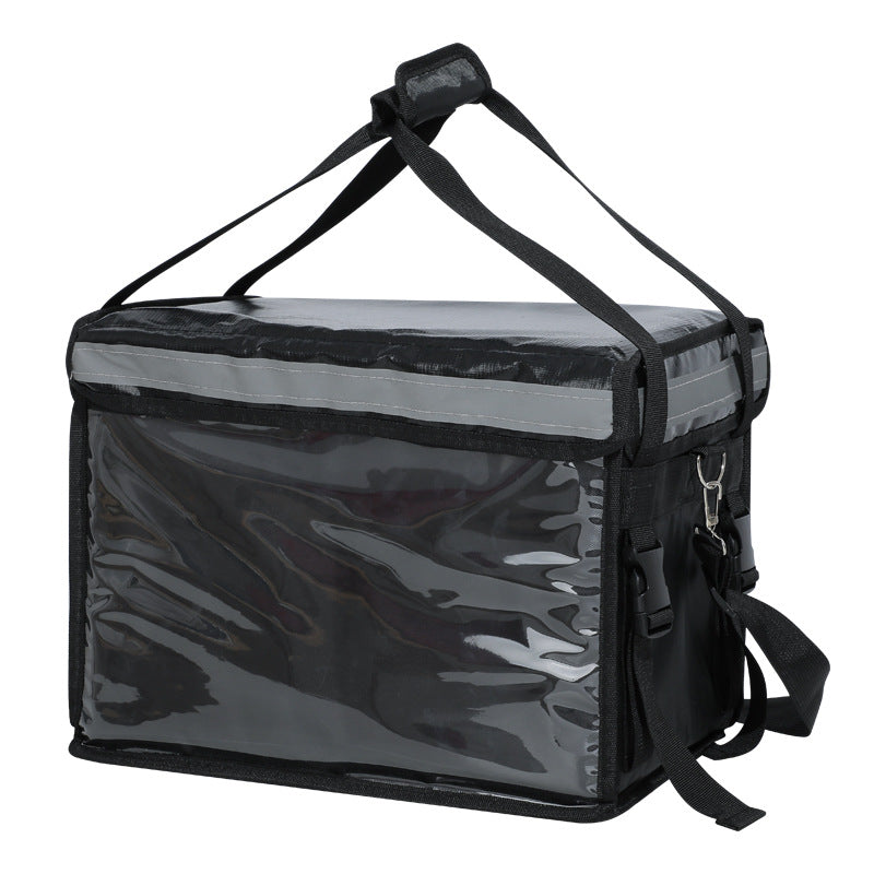 Women's practical cooler bag with transparent viewing windows Kalsten