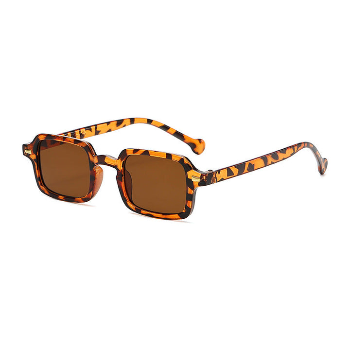 Women's geometric sunglasses with trendy animal print Kalsten