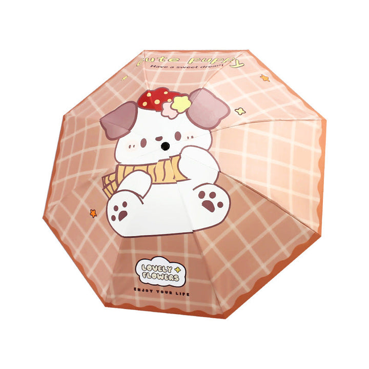 Women's Kawaii Folding Umbrella Kalsten