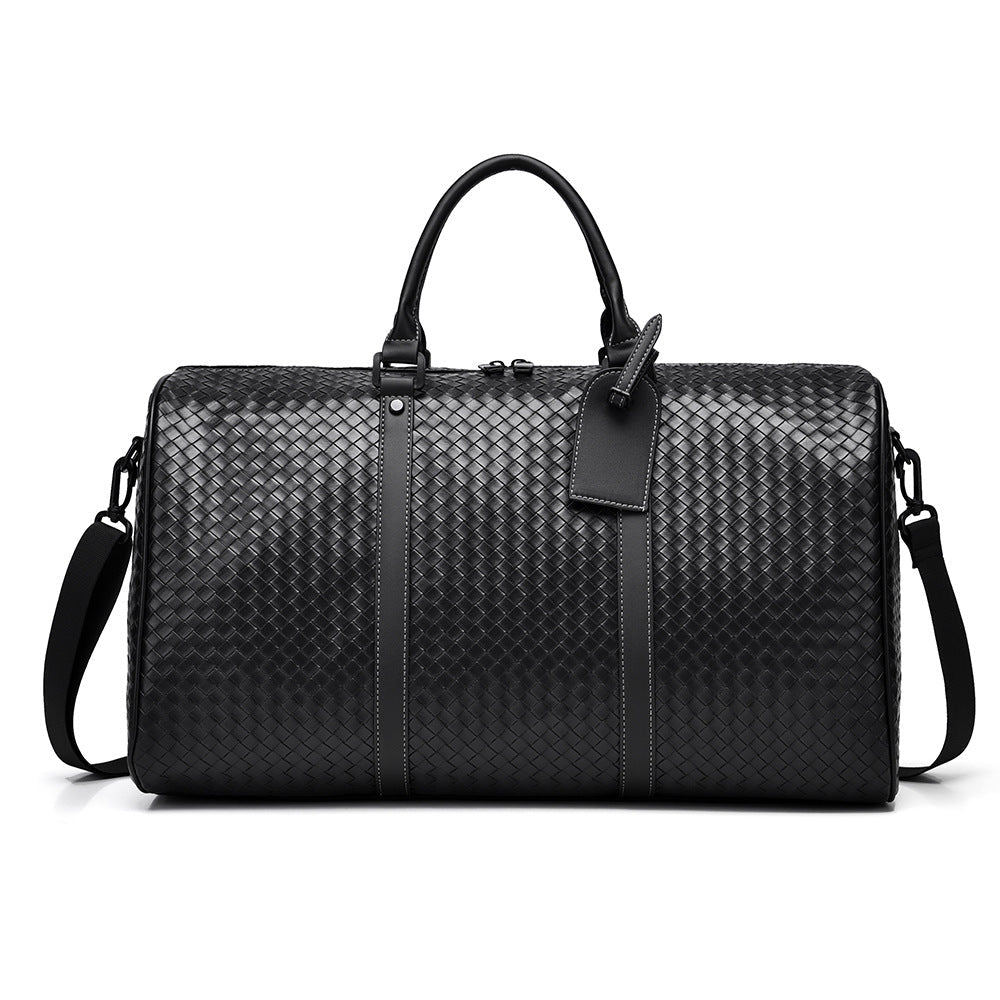 High-Quality Travel Bag Made of Woven Artificial Leather Kalsten