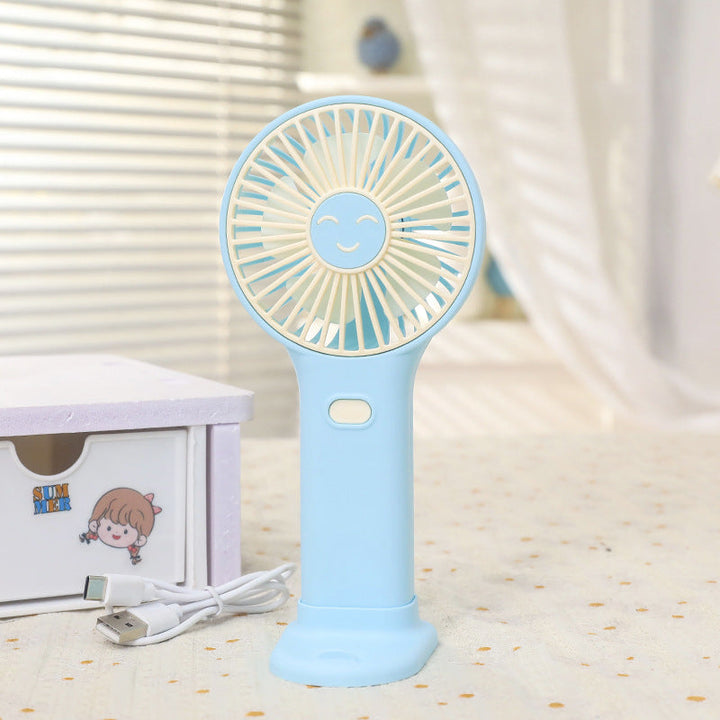 Women's Portable Smiley Fan Kalsten