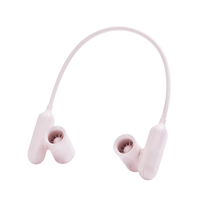Unisex Neck headphone with built-in mini fan Kalsten